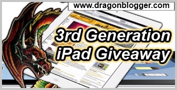 3rd generation iPad giveaway