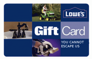 lowes gift card giveaway