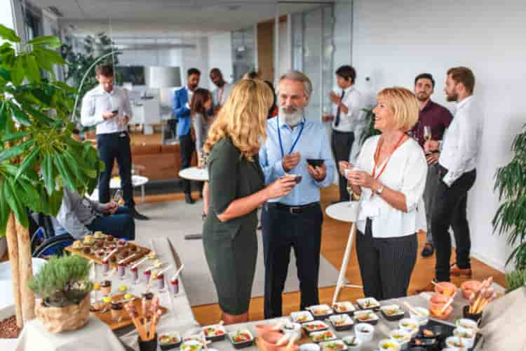 coporate-event-food-party-office